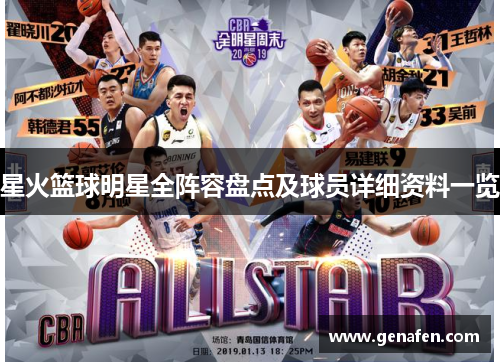 星火篮球明星全阵容盘点及球员详细资料一览